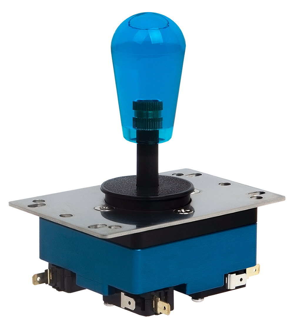 SANJUKS V6 assembled with a Clear Blue bat top and Mid Collar