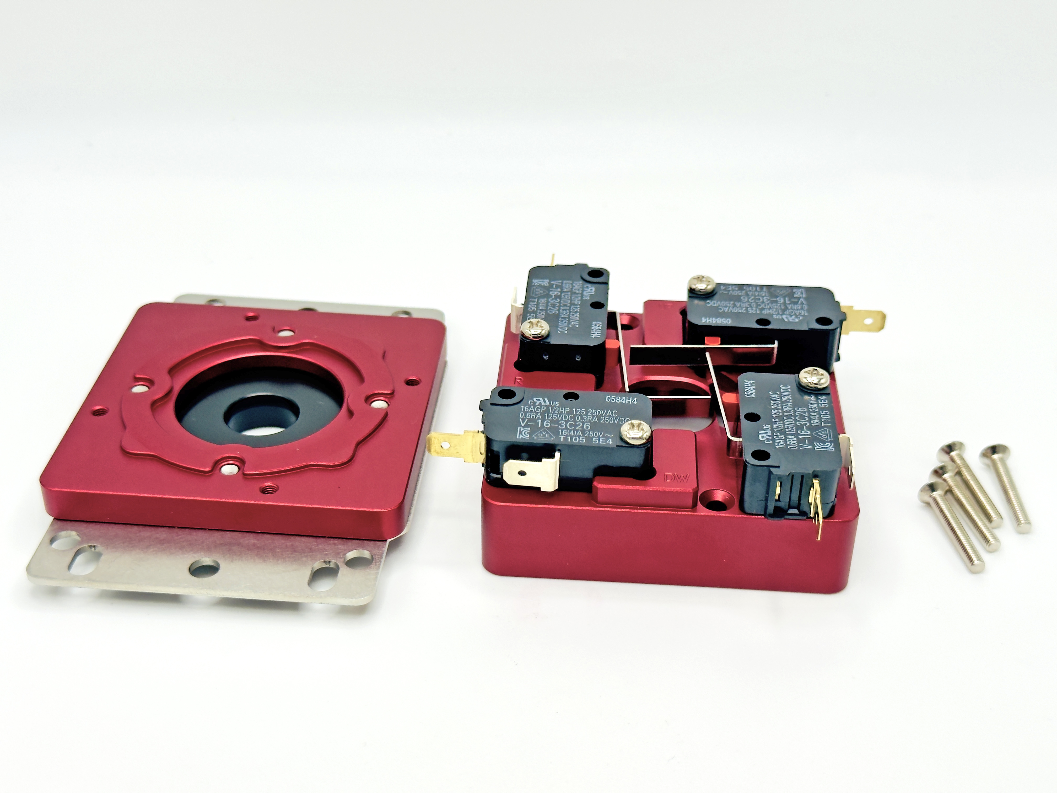 V6-ST upper and lower housing separated